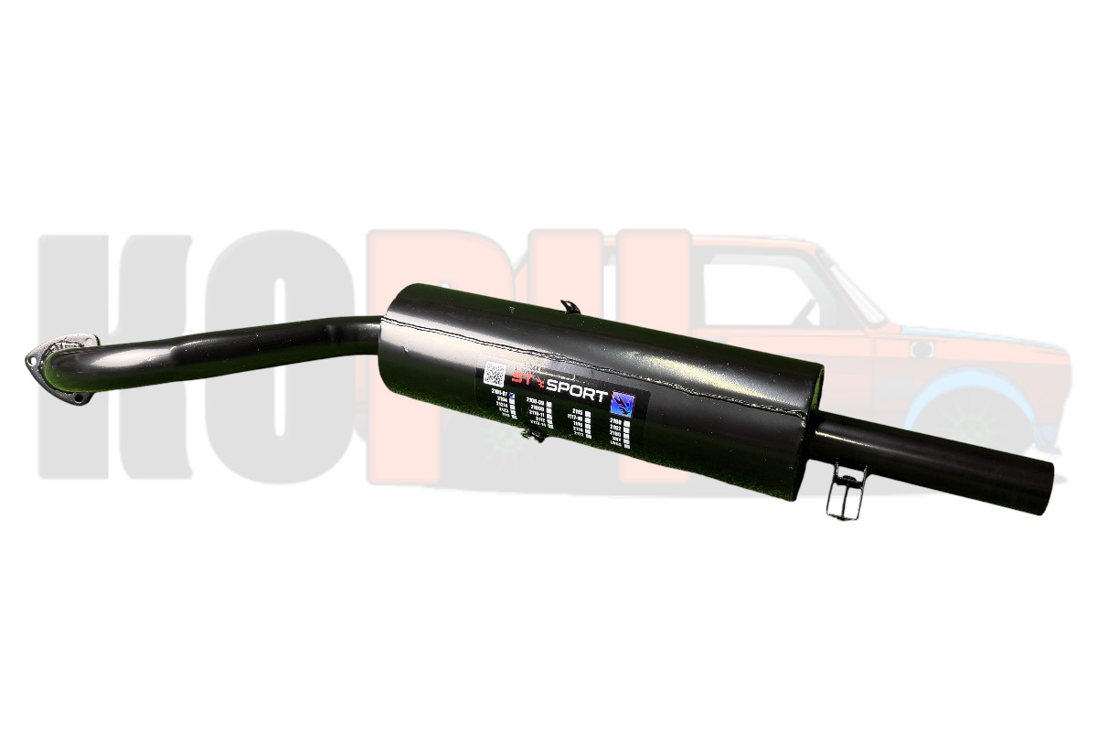 Глушитель "St sport" основной для ВАЗ 2101-07 без насадки