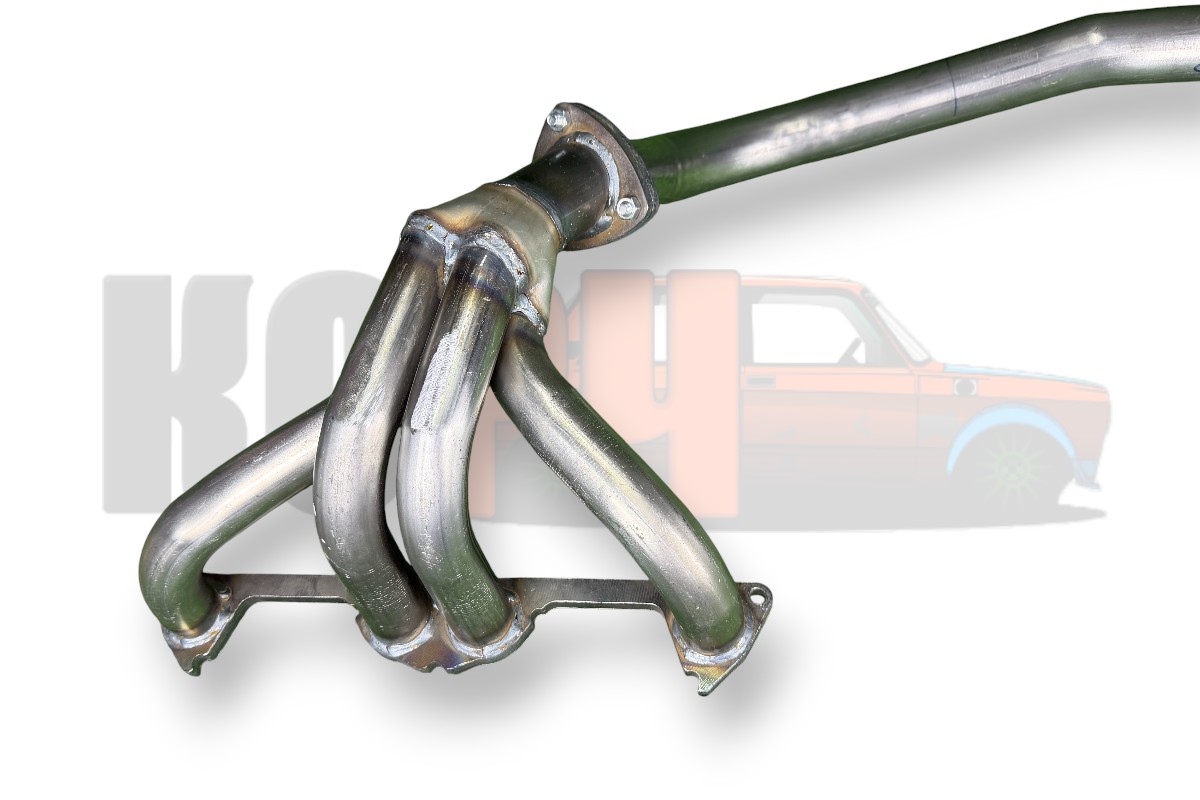 Выпускной коллектор / паук 4-1 St Sport 8V для а/м ВАЗ 2101, ВАЗ 2103, ВАЗ 2104, ВАЗ 2105, ВАЗ 2106, ВАЗ 2107 с гофрой